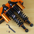 Set of 2 Air Shocks Absorbers for Honda Suzuki Kawasaki Yamaha (13.5" 340mm)