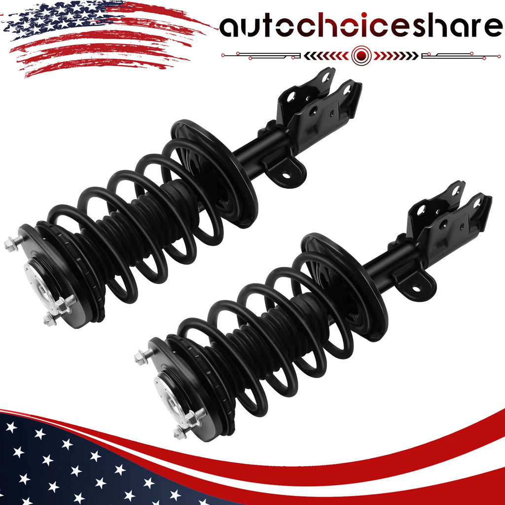 Front Shocks Struts & Coil Spring Assembly Pair for Toyota Prius (2010–2015)