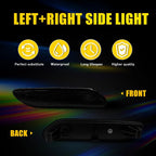 Smoked Front Side Marker Light Cover for MINI Cooper R60 Countryman (2011–2016)