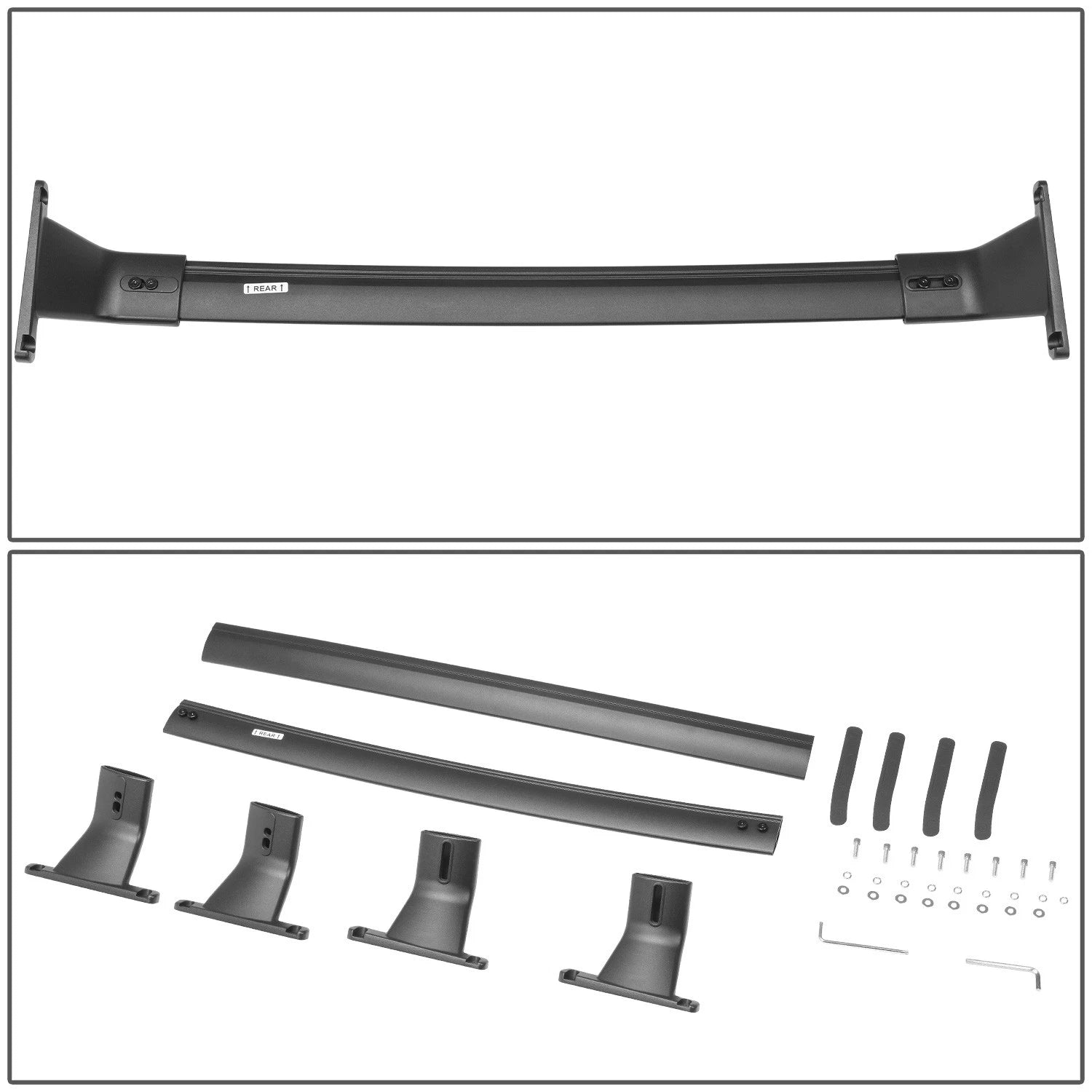 Roof Rack Cross Bar Cargo Carrier for Nissan Kicks (2017–2024)