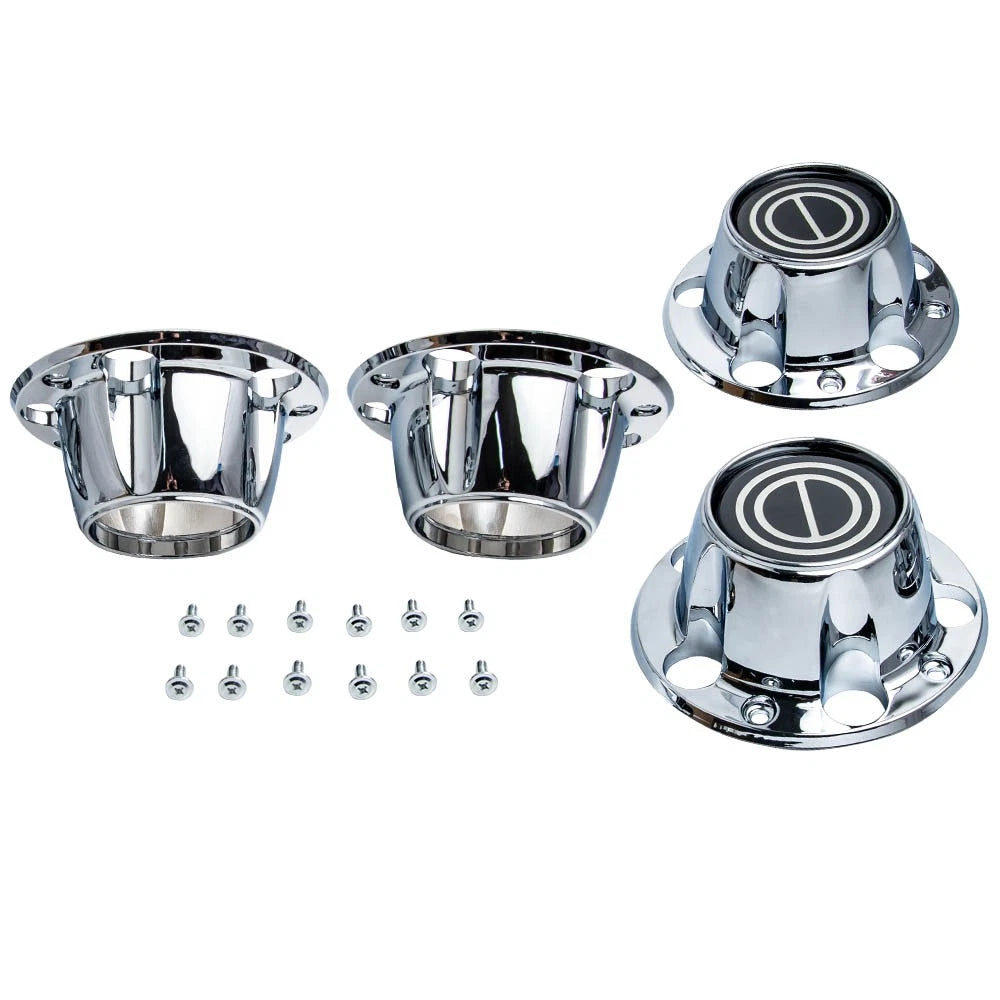Set of 4 Chrome Wheel Hub Caps for Ford F150 (1980–1996)