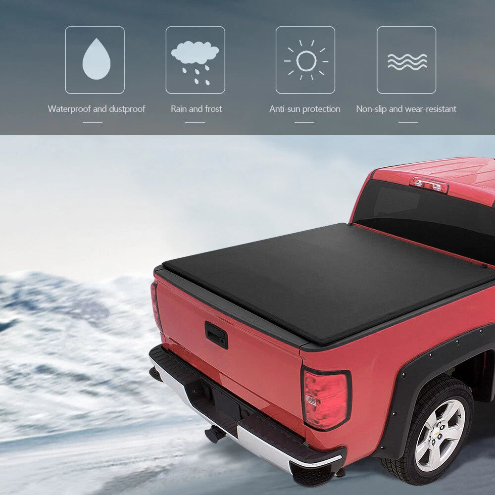 Soft Roll-Up Tonneau Cover for Jeep Gladiator (2020–2023) 5 Ft 60"
