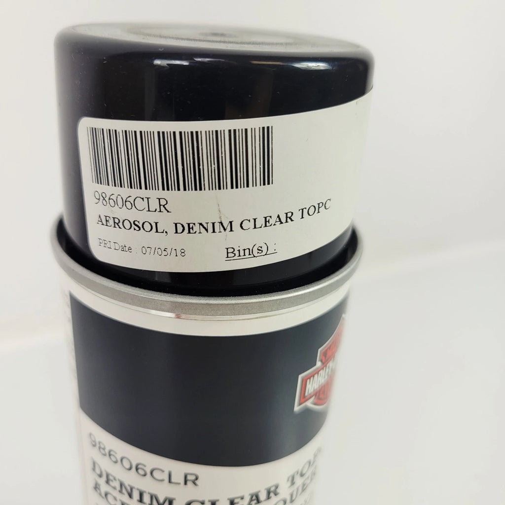 Aerosol Spray Can Denim Clear Coat for Harley Davidson (OEM 98606CLR)