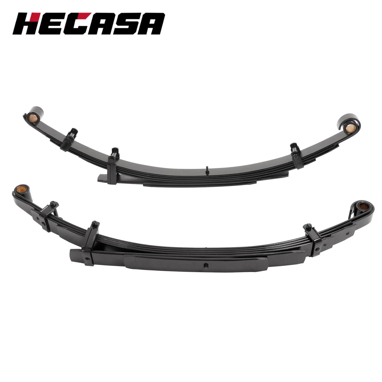 2Pcs Rear Leaf Springs for Toyota Pickup/4Runner/Hilux 4WD (1979–1989)