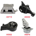 Set of 4 Engine Motor & Transmission Mounts for Buick Regal (2014–2017)