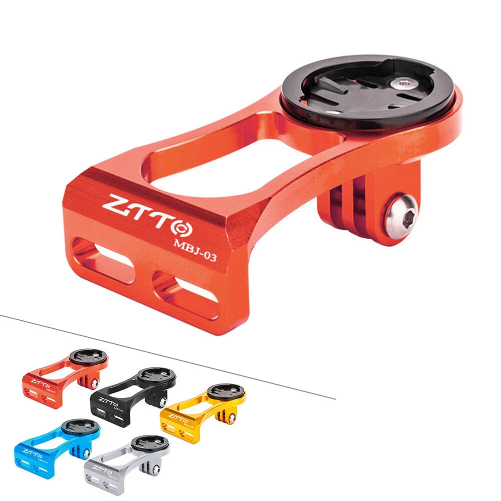 ZTTO Alloy Bike Stem Extension Mount for Garmin Edge GPS GoPro (2010–2023)