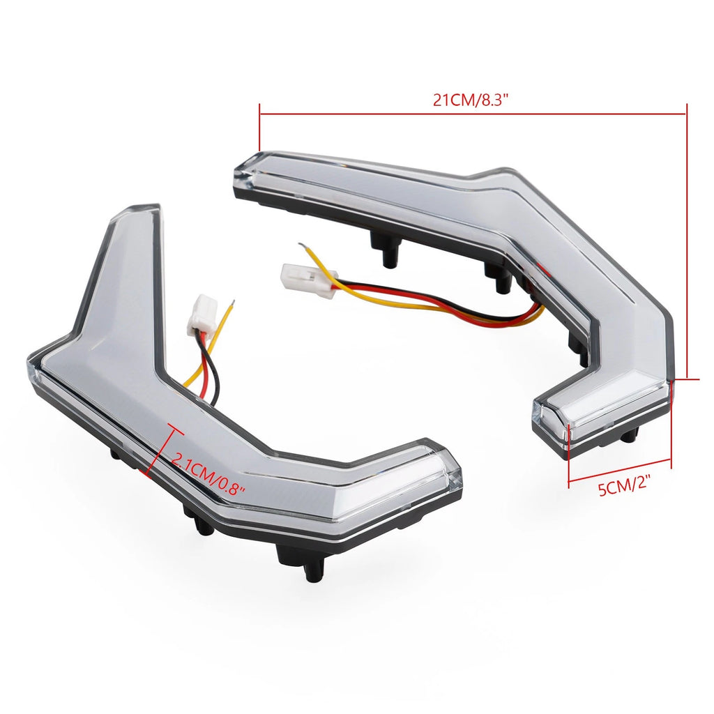 UTV Turn Signal Fang Accent Lights for Polaris RZR XP 4 1000/S 4 900 (2014–2020)