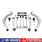 Set of 4 Front Suspension Wishbone Arms Links Ball Joints for Audi A7 S7 A6 S6 (2012–2018)