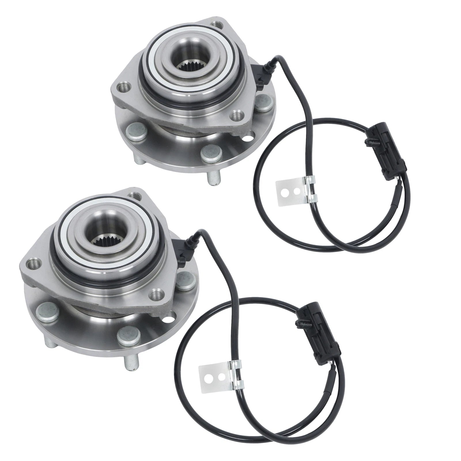 2X Front Wheel Hub Bearings for GMC Jimmy Sonoma 4WD (1997-2004)