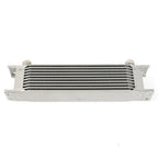 10 Row Aluminum Engine Transmission Oil Cooler Kit with 10AN Hose Fittings