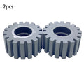 Set of 2 Rubber Pressure Roller Wheels for Edge Banding Machinery