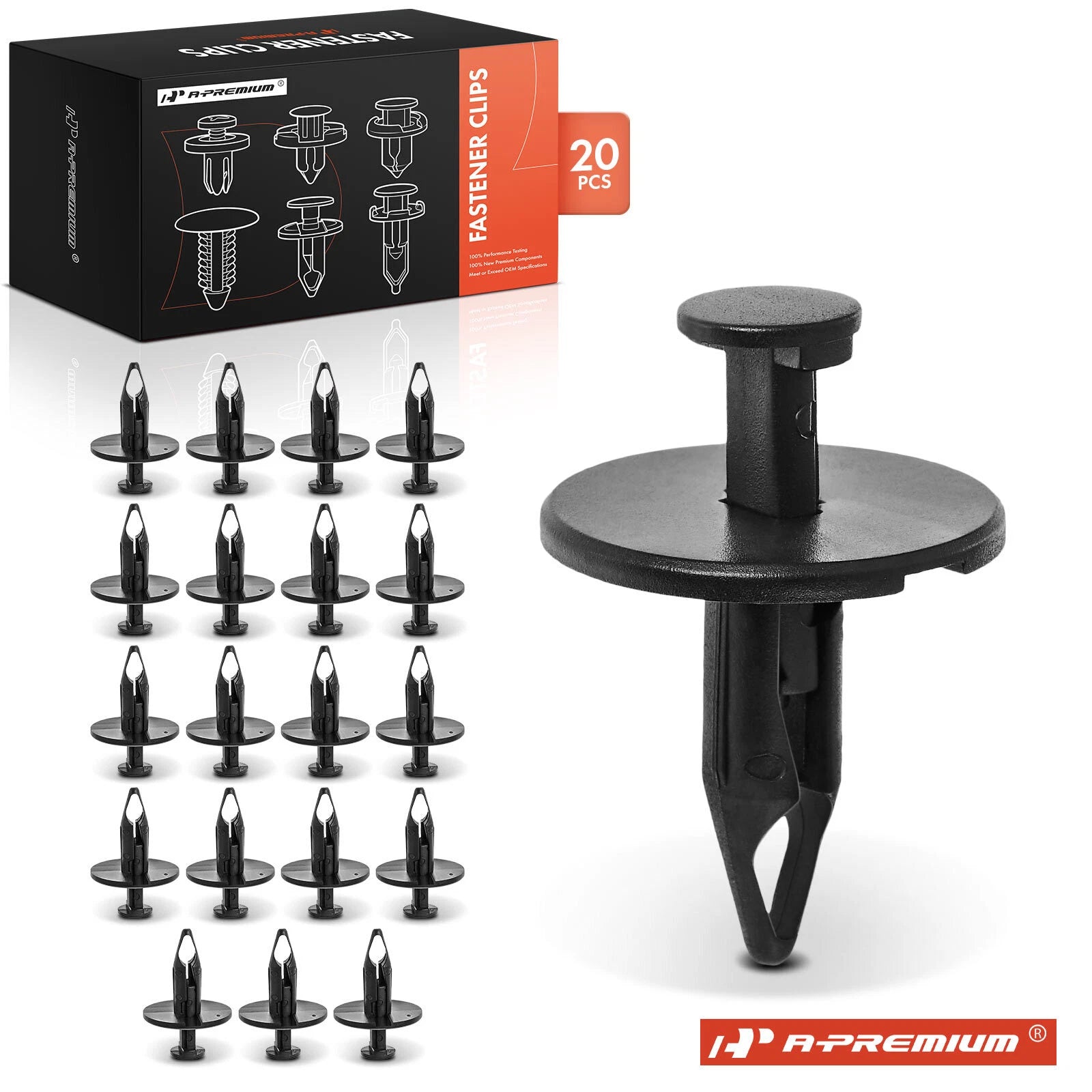 20Pcs Front Bumper Retainer Clips for Ford Mystique (1995–2000)
