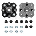 2 Front Wheel Hubs w/ Nuts for Suzuki Eiger 400, Vinson 500 (2002–2007) 54110-38F20