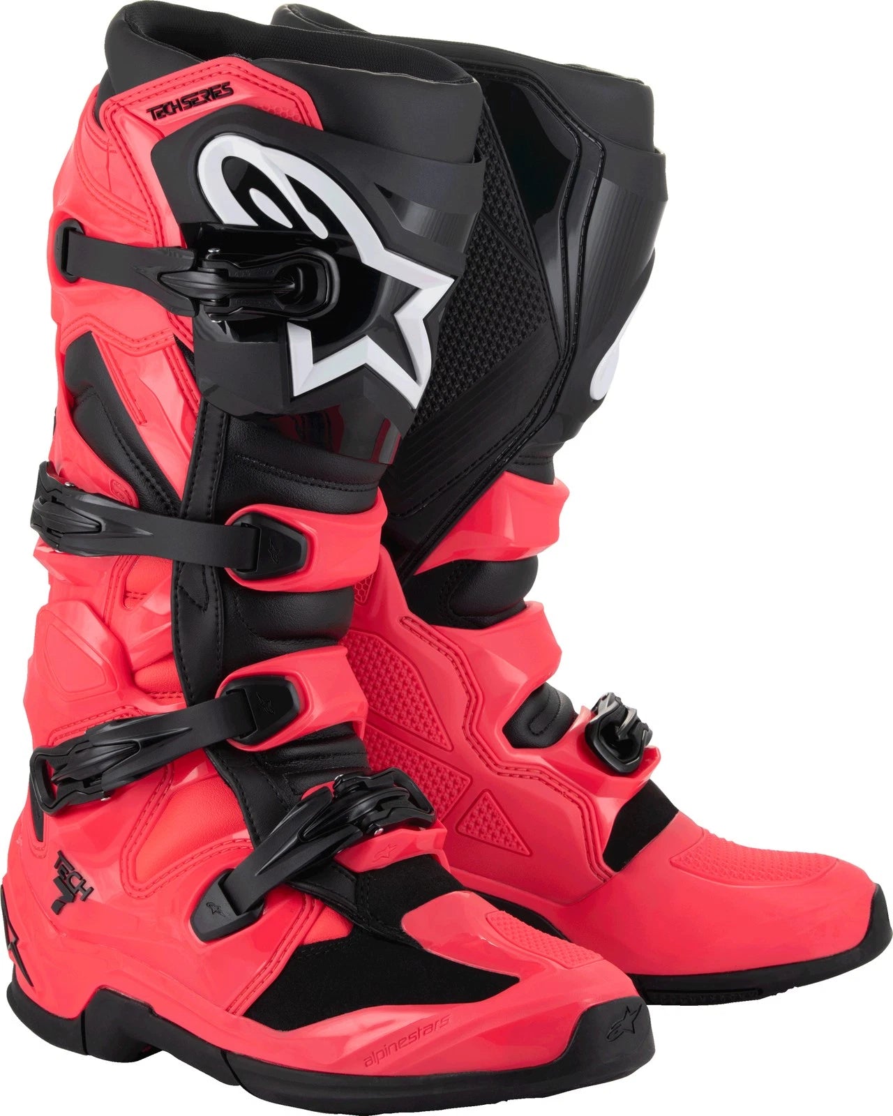 Alpinestars Tech 7 Off-Road Boots for US Size 05 (Diva Pink/Black)