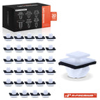 30Pcs Nylon Moulding Retainer Clip Set for Hyundai Kia 