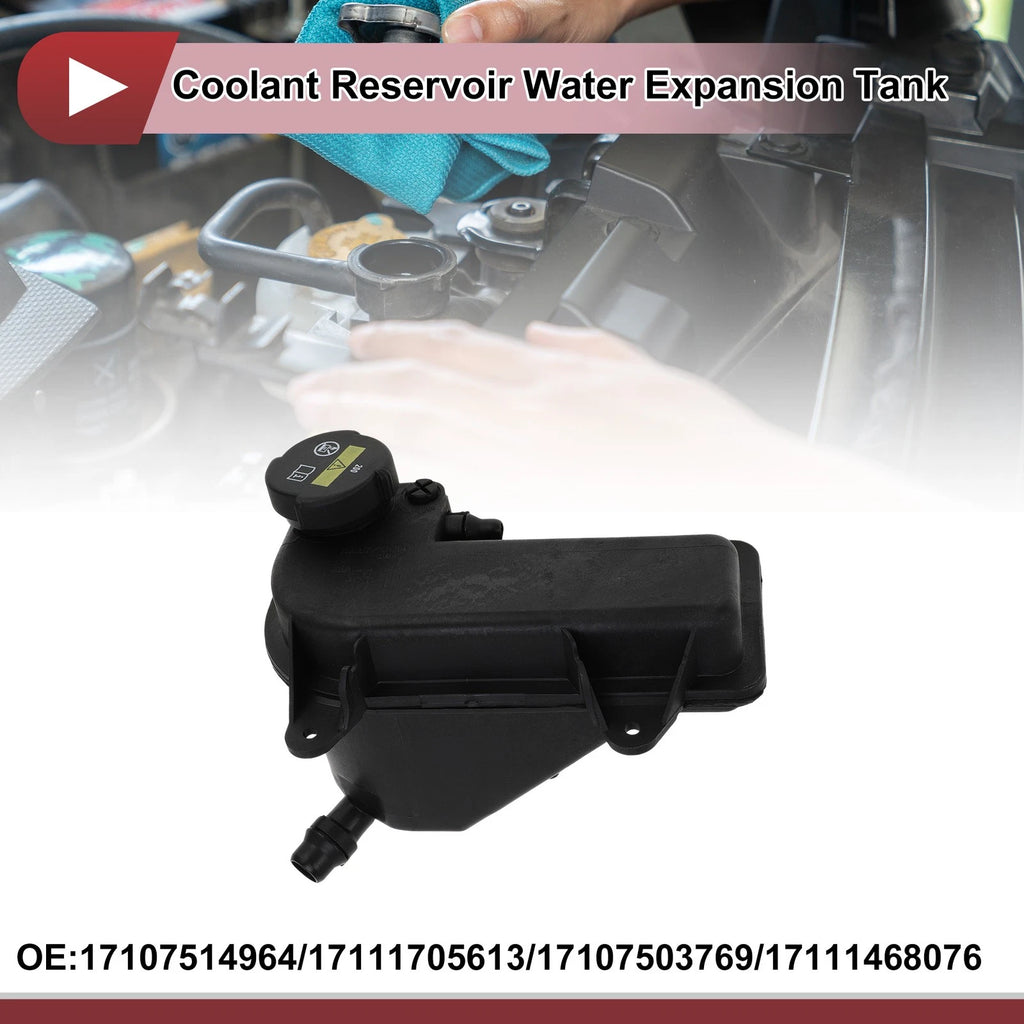 Coolant Expansion Overflow Tank with Cap No. 17107514964 for BMW X5 (2000–2003)