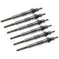 6 Glow Plugs for Landcruiser HZJ78 HZJ79 4.2L 1HZ Diesel (1999–2007)
