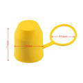 Tow Bar Ball Cover for Car Caravan Trailer Towing Hitch Red