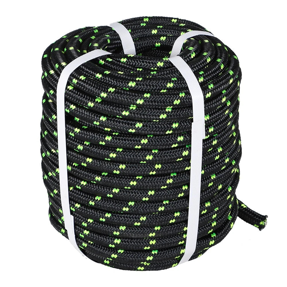 2X 1/2" x 200' Heavy Duty Double Braid Polyester Rope Sling