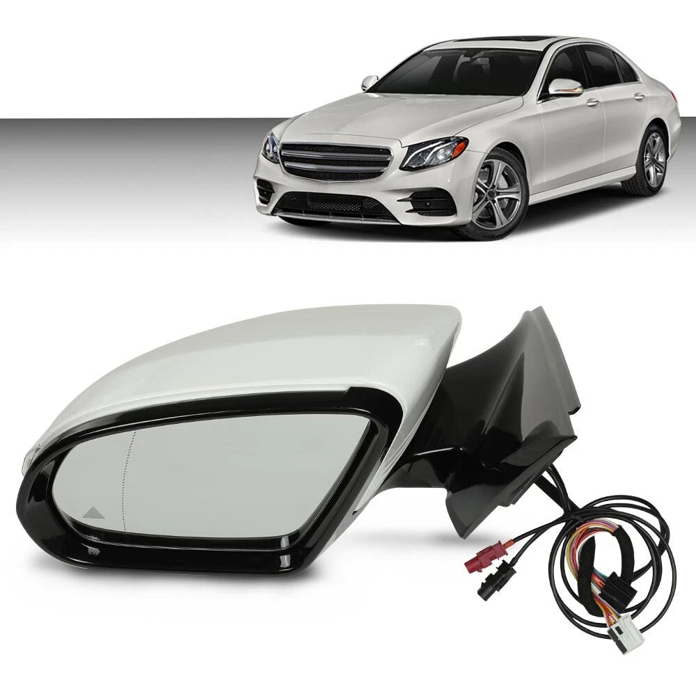 Left Side Mirror for Mercedes Benz W213 E Class (2016–2020) with Blind Spot