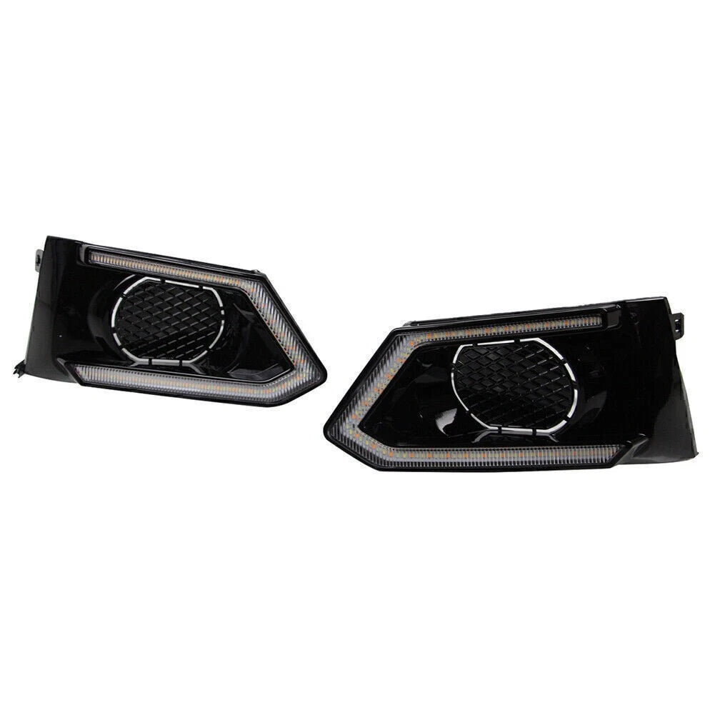 2PC LED Daytime Running Lights DRL Amber White for Nissan Altima Teana (2019–2020)
