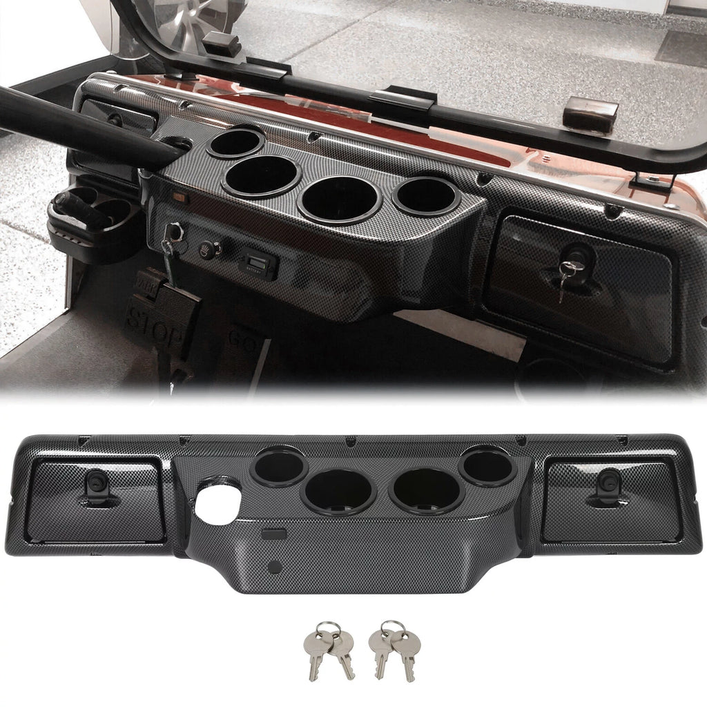 Dashboard Cover with Cup Holders for Club Car DS Golf Cart (1982–Present)