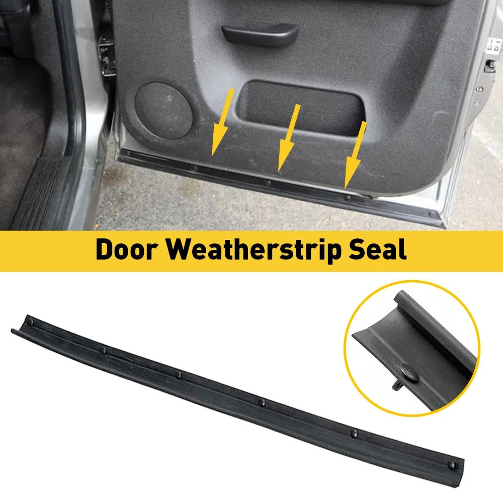 Rear Door Lower Weatherstrip Seal for Ford F-250 F-350 F-450 (1999–2016)