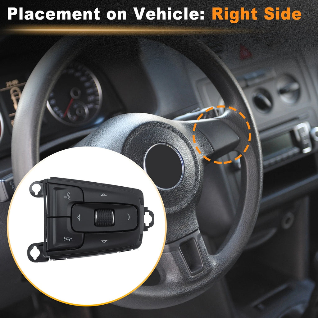 Steering Wheel Button Control for Chevy Silverado 1500, GMC Sierra (2022–2025)