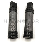 Diamond Black Footpegs for Harley Softail Fat Boy FLFB, Fat Bob FXF (2018–2023)