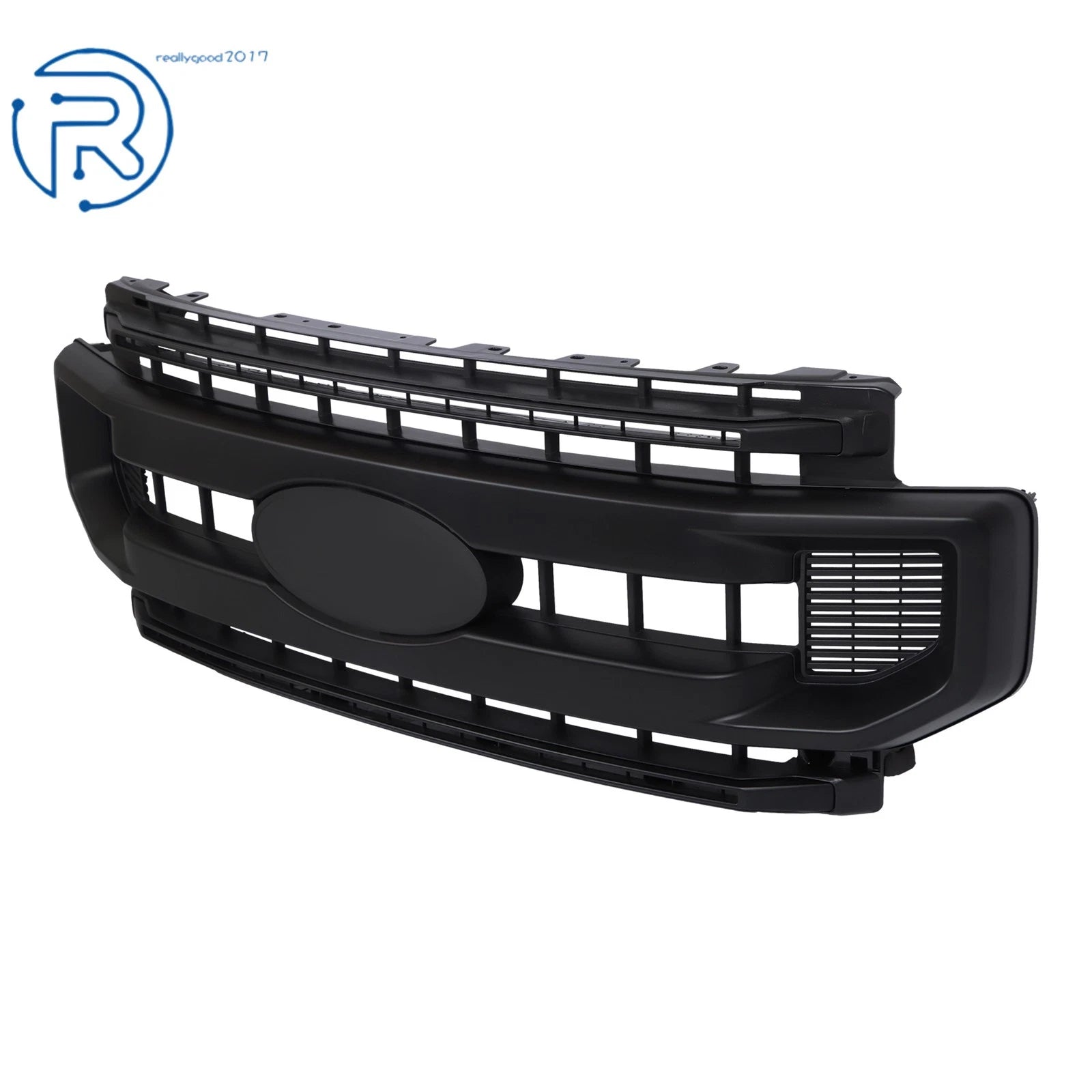 Matte Black Front Bumper Grille for Ford F250 XL/XLT (2020-2022)