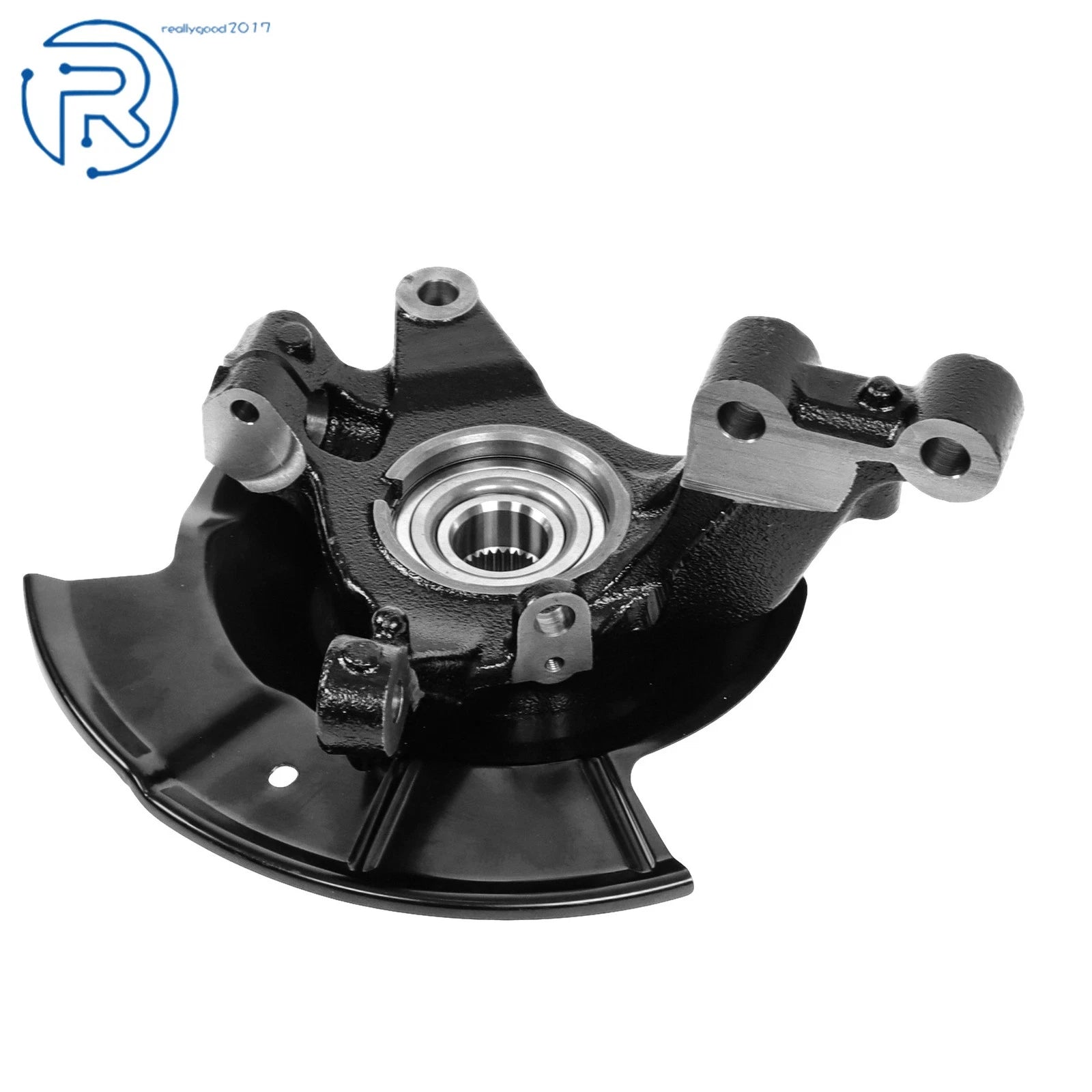 Front Right Steering Knuckle & Wheel Hub Bearing for Ford Edge (2011-2014)