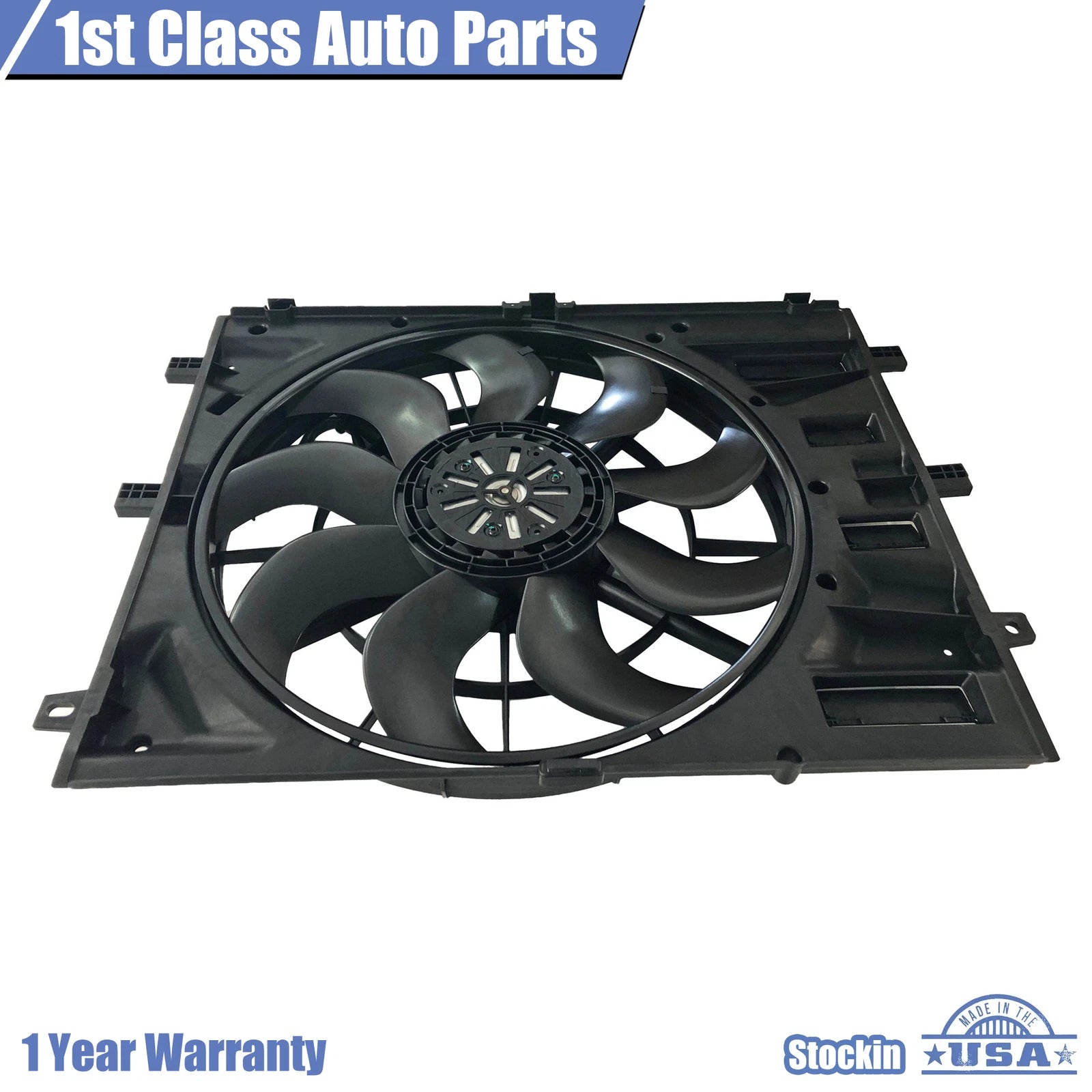 Radiator Cooling Fan Assembly for GMC Terrain, Chevrolet Equinox (2020–2022)