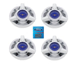 Wire Wheel Spinner Center Hub Caps Replacement Set for Ford Thunderbird (1962–1963)