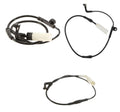 2 Front & 1 Rear Disc Brake Pad Wear Sensors for BMW E60 M5 E63 E64 M6