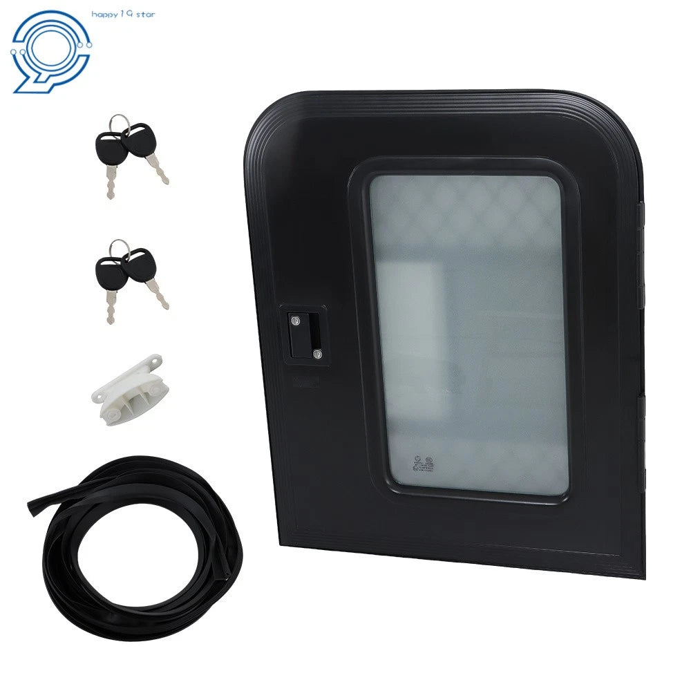 Passenger Side Door with Screen for RV (26" x 32")
