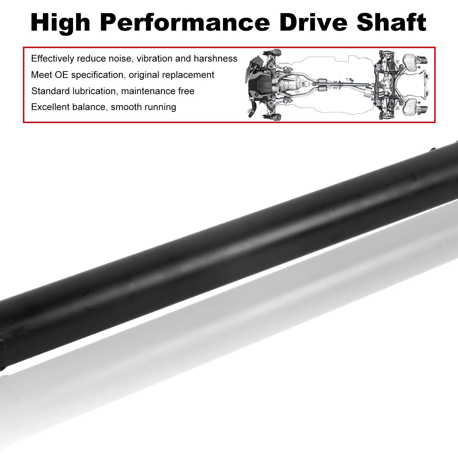 Front Driveshaft Prop Shaft for Jeep Grand Cherokee Commander (2007-2010)