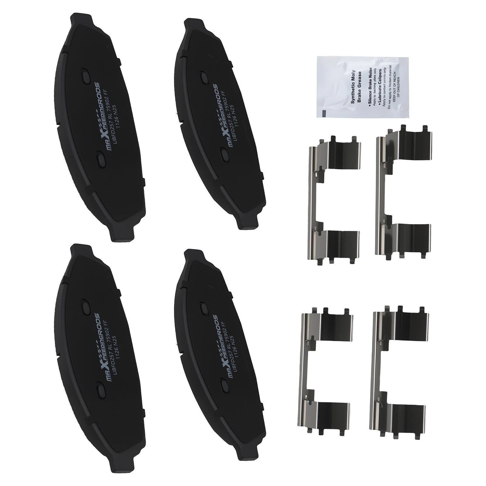 Front Ceramic Brake Pads for Mercury Grand Marquis (2003–2011)