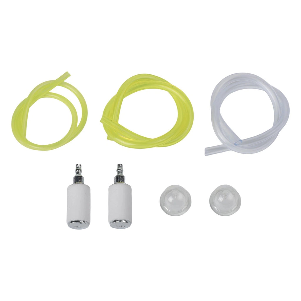 7 Pcs Fuel Line Pipe & Filter & Primer Bulb for McCulloch Trimmer (210–250)