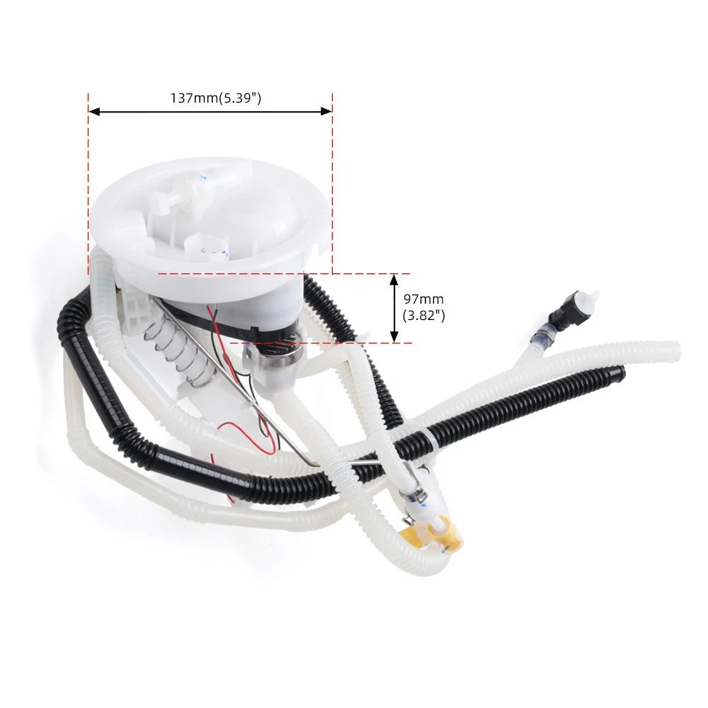 Fuel Filter with Fuel Level Sending Unit + Pressure Regulator for BMW (2006–2012)