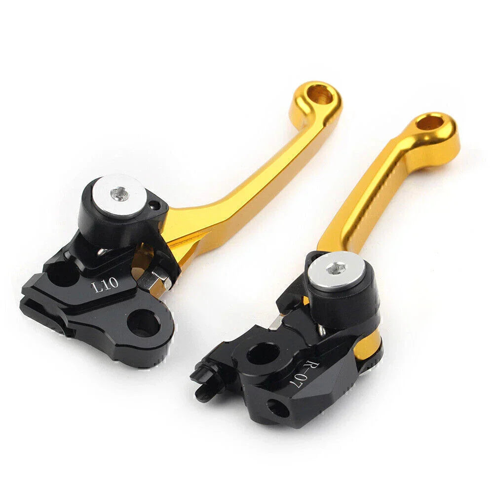 CNC Brake Clutch Levers  Gold for Honda CRF250R CRF450R (2007-2020)