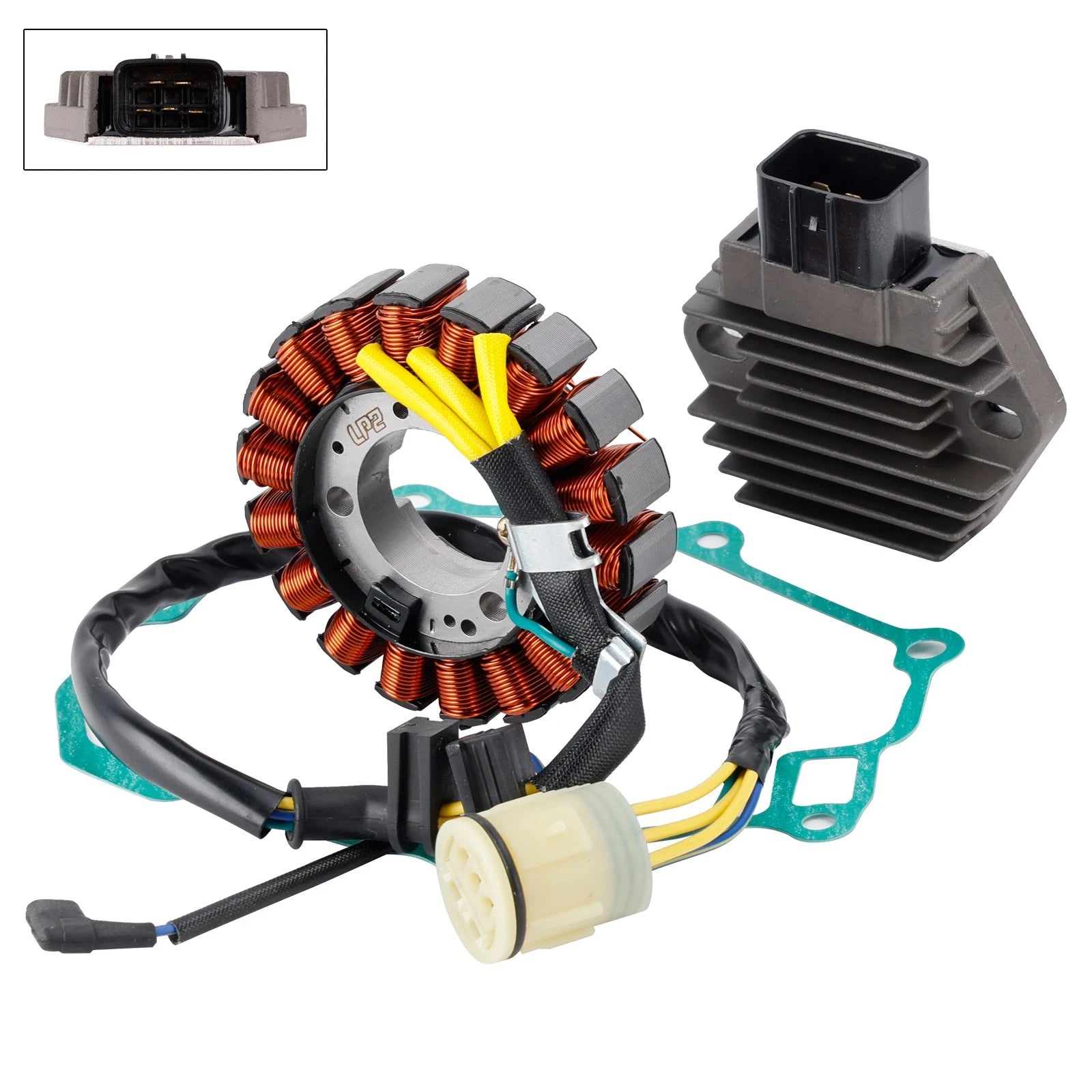 Stator Regulator Rectifier & Gasket for Honda TRX350 Fourtrax Rancher (2000–2006)