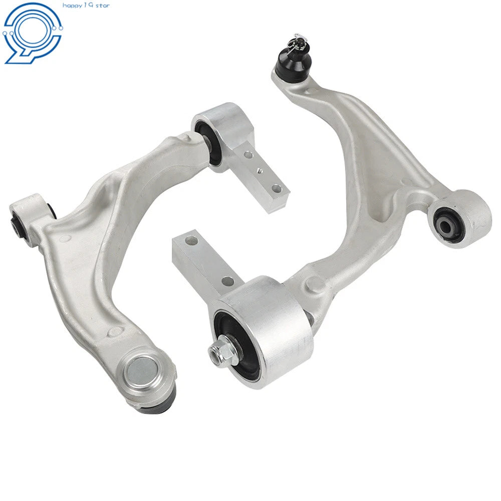 Set of 4 Front Lower Control Arms Sway Bar Links for Honda Pilot (2009-2015)