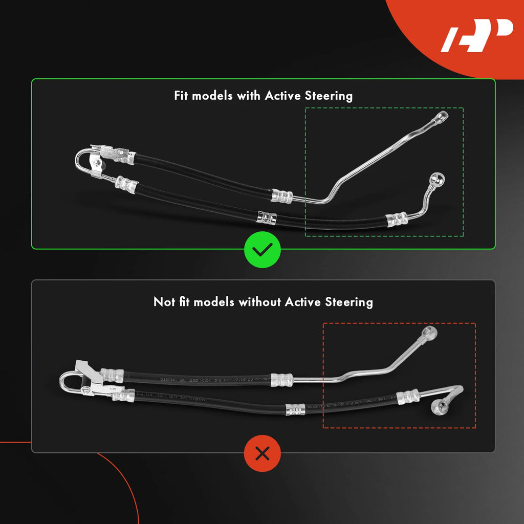 Power Steering Pressure Line Hose for BMW 128i 328i (2008–2013)