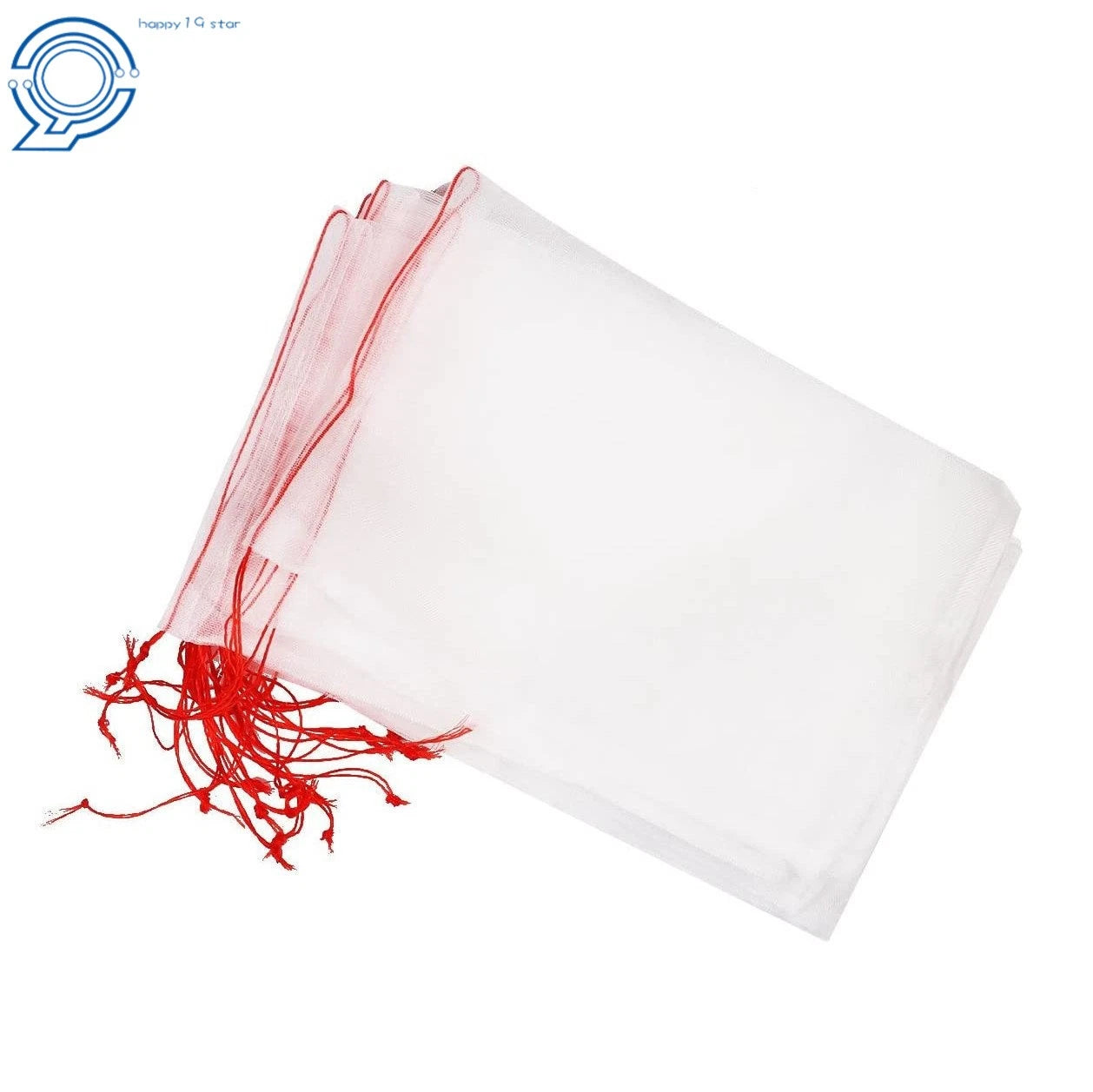 Set of 50 Insect Bird Pest Protection Net Bags for Garden Plants