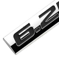 Polished Chrome 6.2L Emblem Badge for