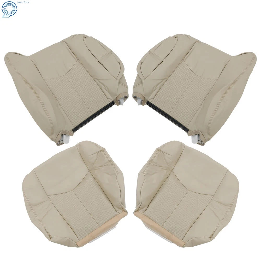 Tan Seat Cover for Cadillac Escalade (2003–2006) Front Bottom & Back