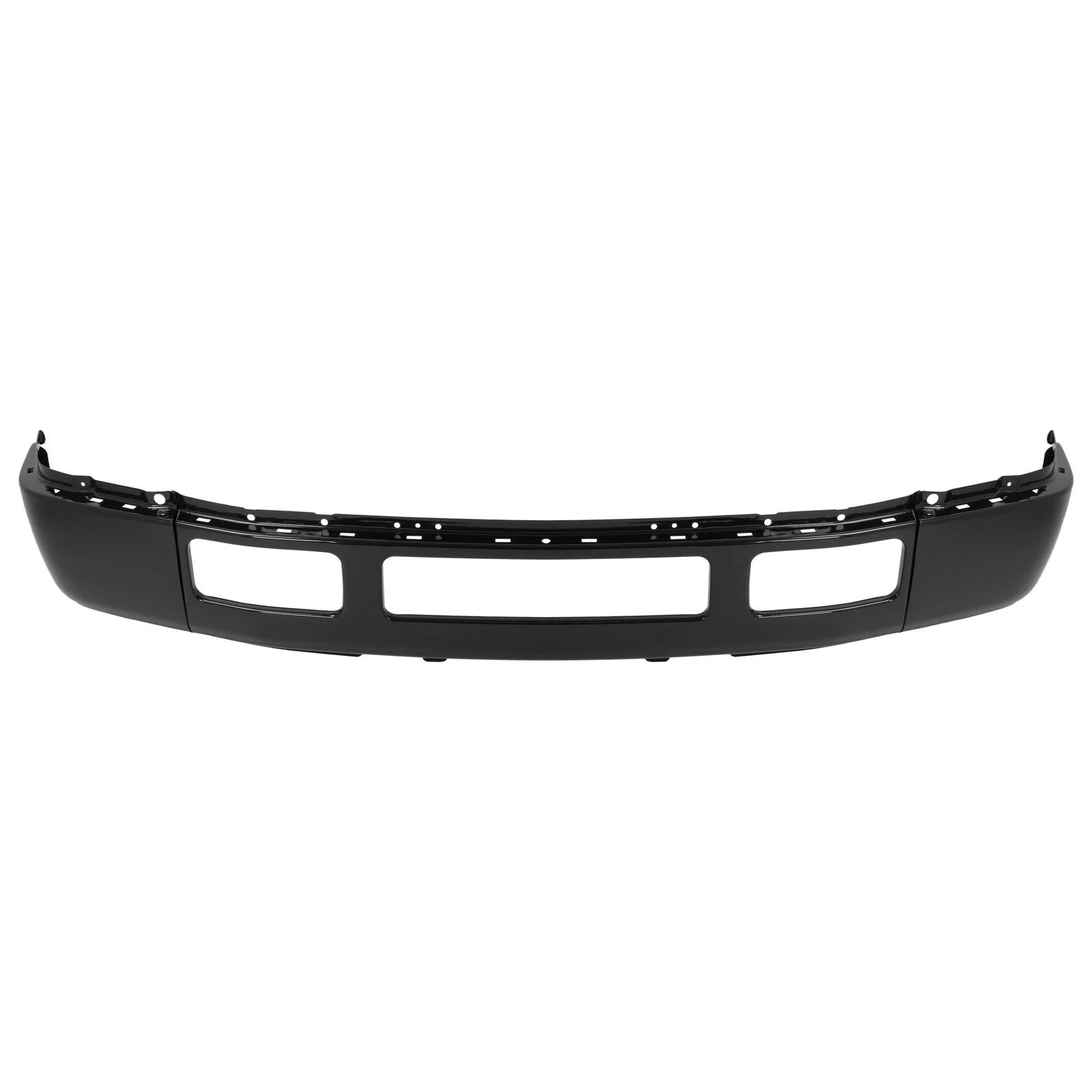 Black Steel Front Bumper Face Bar for Ford F-250 F-350 Super Duty (2005–2007)
