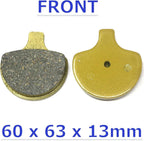 Brake Pads for Harley Davidson Softail FXST FLST Fatboy FLSTF (1990–2023)