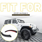 2X Water Rain Gutter Extension for Jeep Wrangler JL (2018–2021)