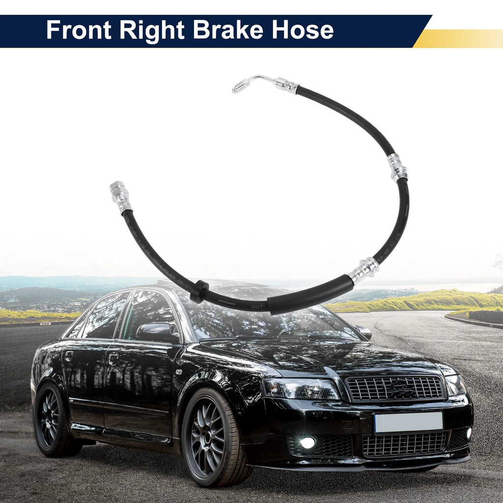 Front Right Brake Hose for Audi A4 (2017–2024) No. 8W0611708G